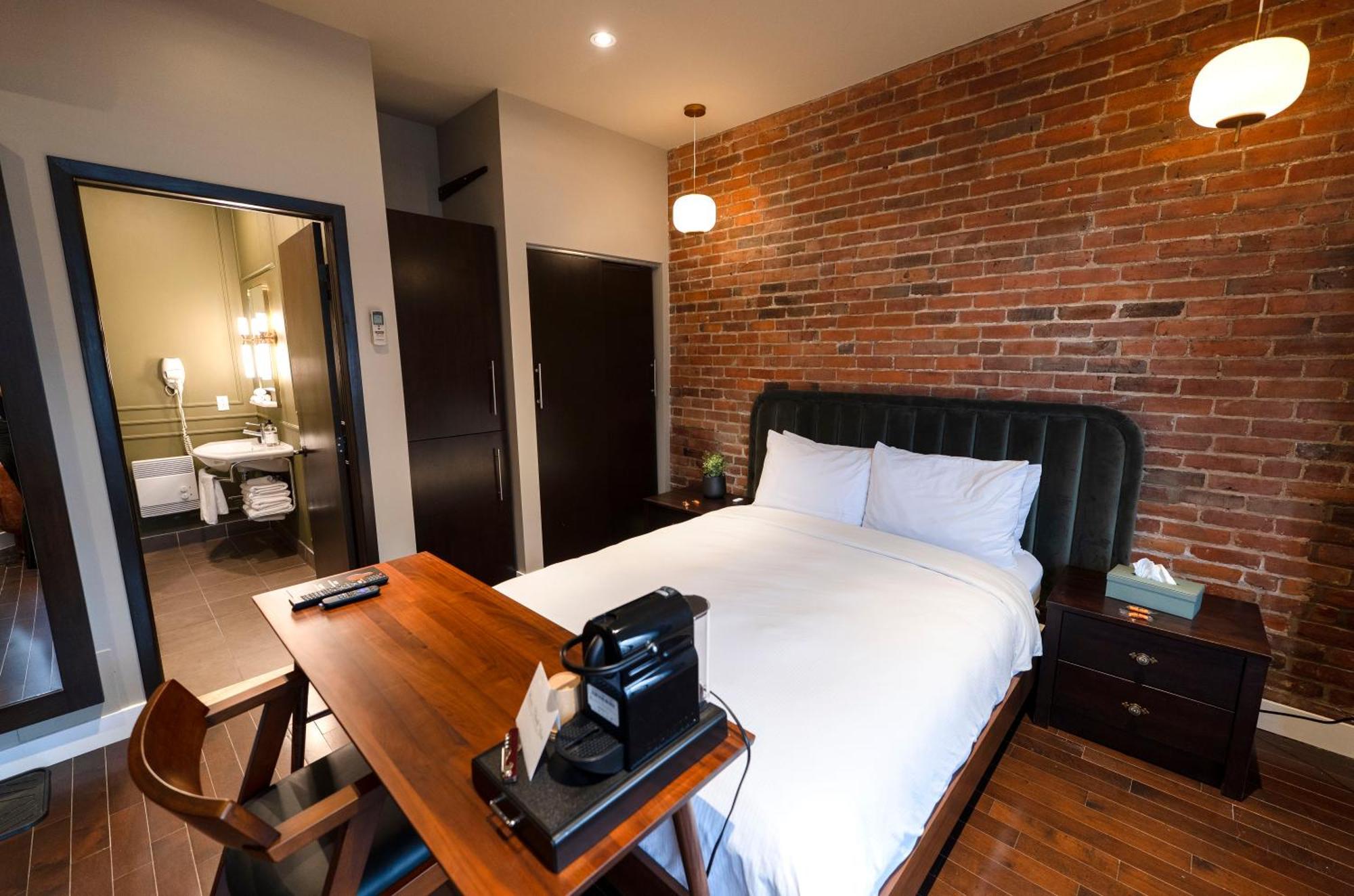 مونتريال Self Check-In Boutique Hotel - Quartier Latin - Room 201 المظهر الخارجي الصورة
