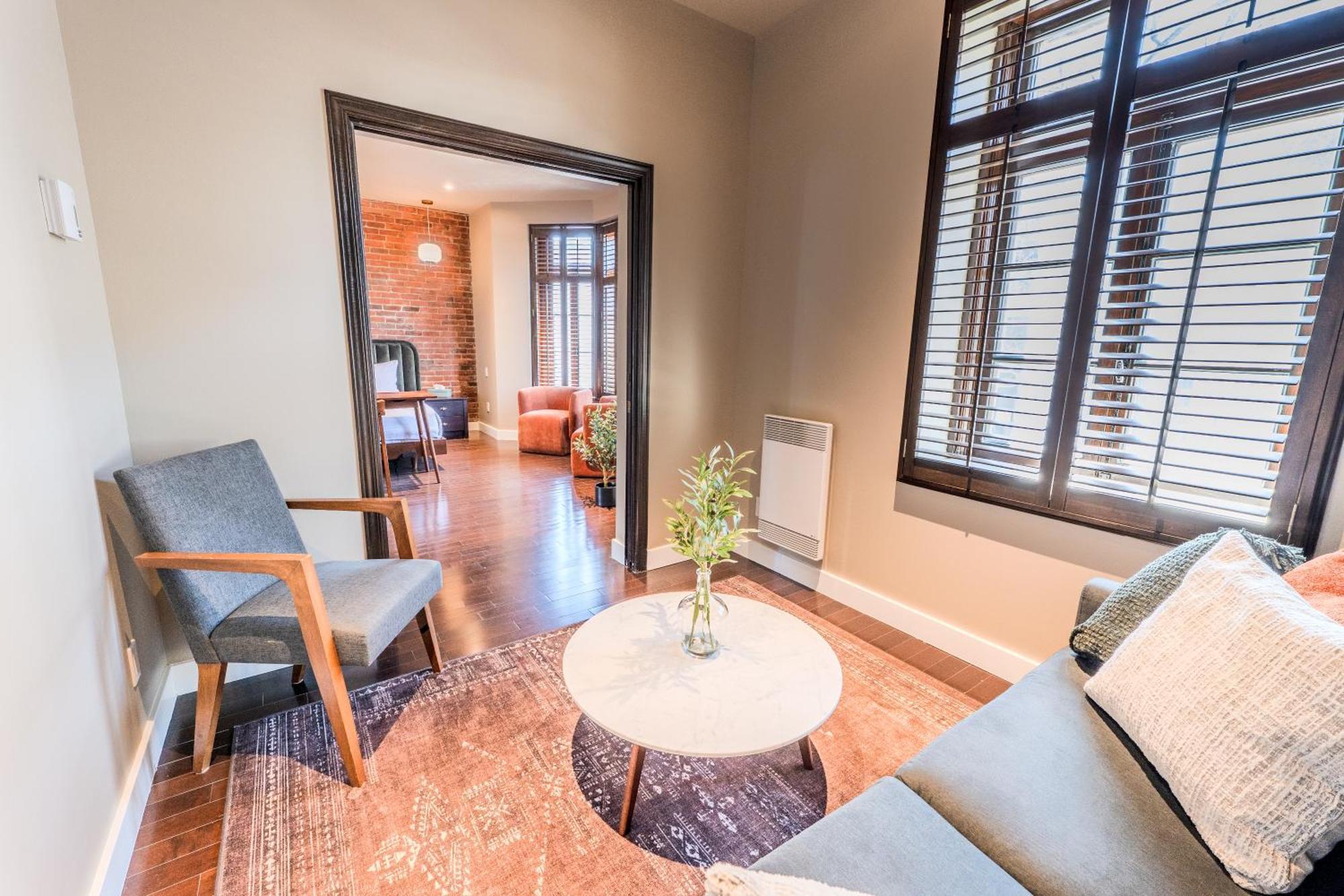 مونتريال Self Check-In Boutique Hotel - Quartier Latin - Room 201 المظهر الخارجي الصورة